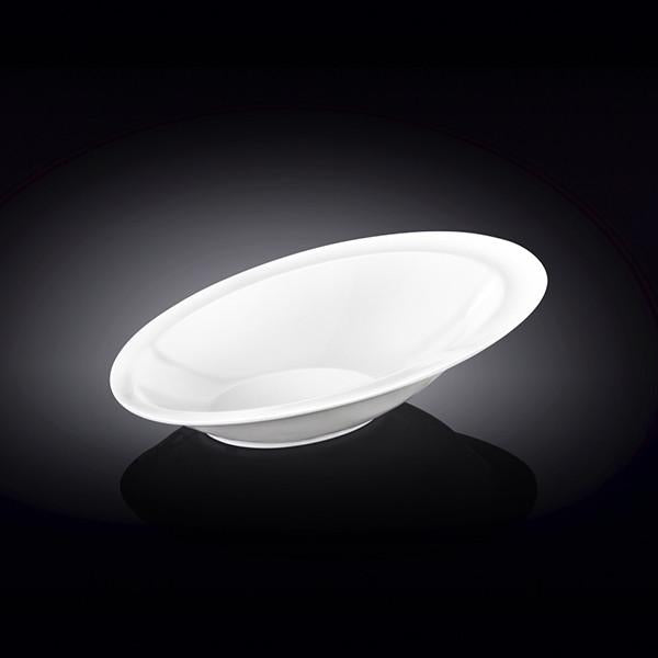 White Ceaser Salad Bowl 8.5" inch X 6" inch | 21 X 14.5 Cm
