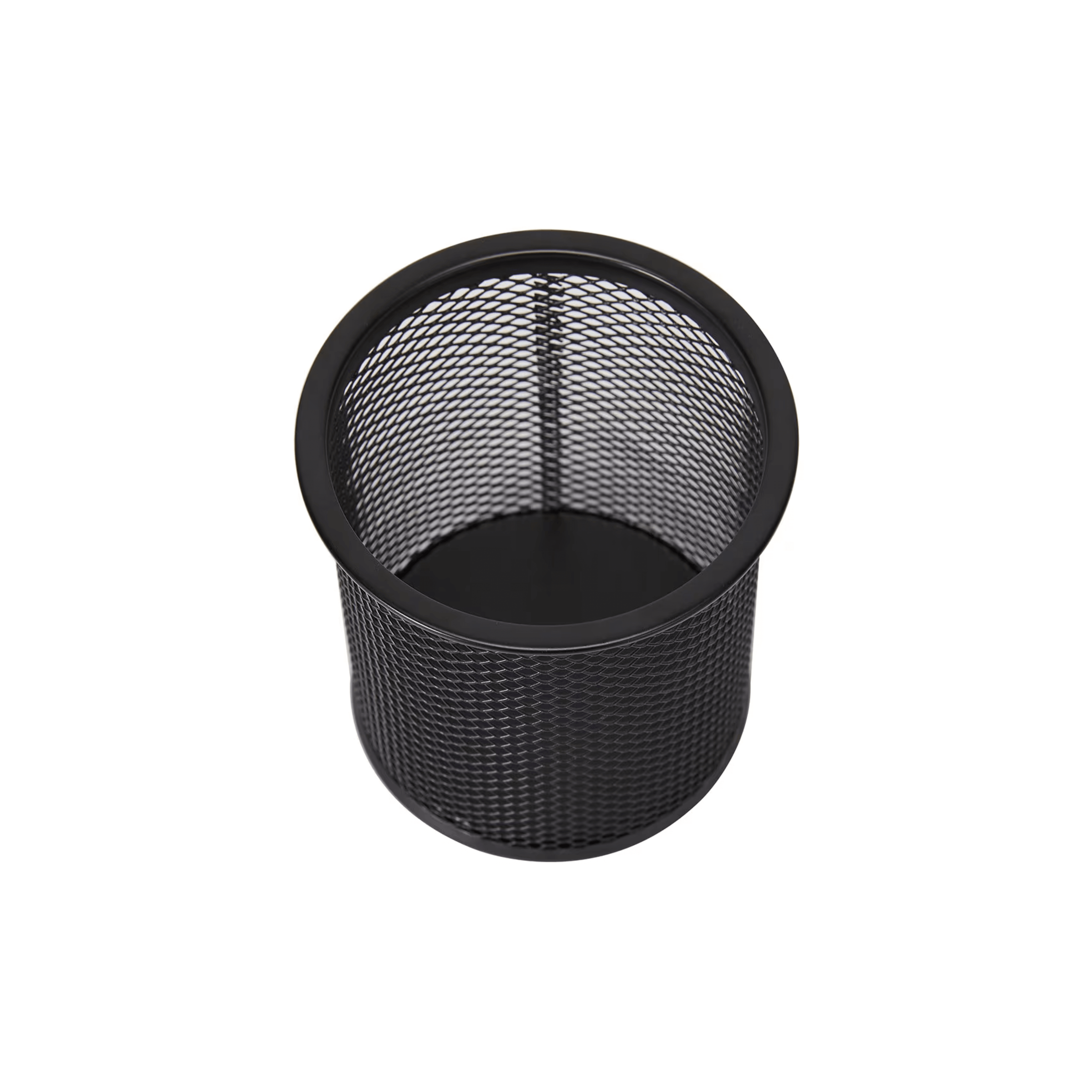 Black Mesh Pen Cup for Desk Organisation