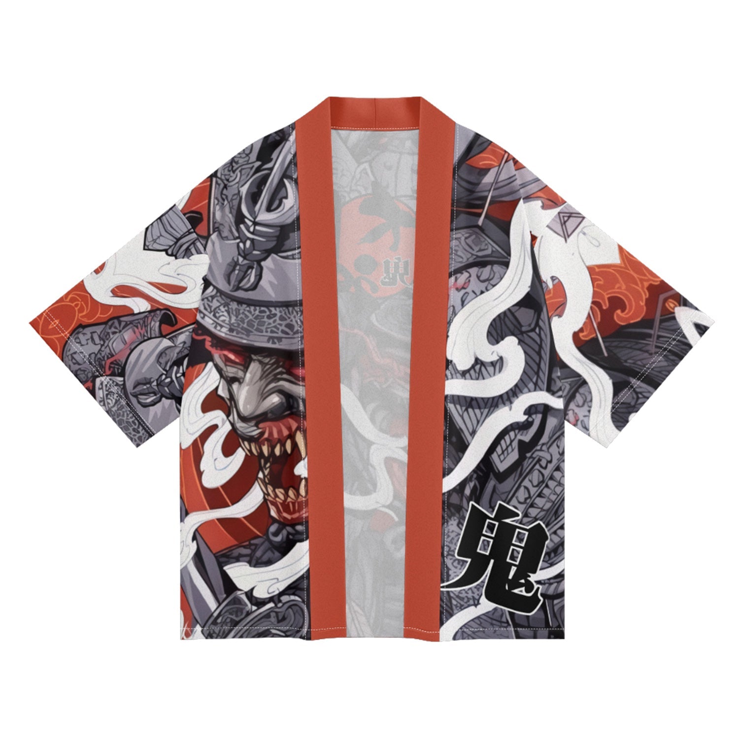 K19 Red Samurai Kimono