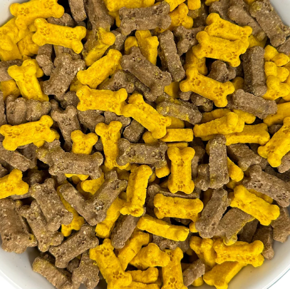 Farmhouse Breakfast Crunchy Dog Treats | Wholesale Bulk Dog Treats | Made in US