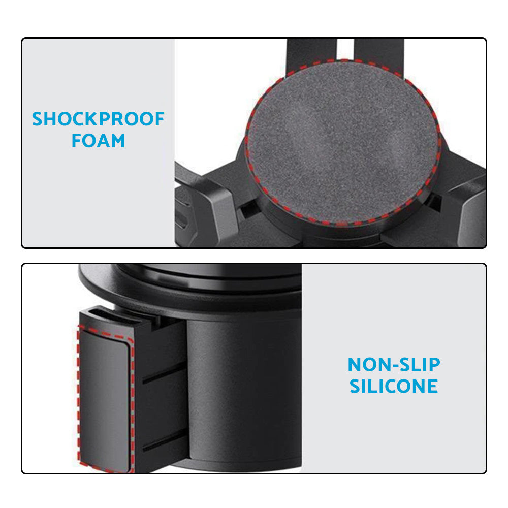 4-in-1 Adjustable Car Cup Holder Expander Tray Suitable for Universal Vehicles