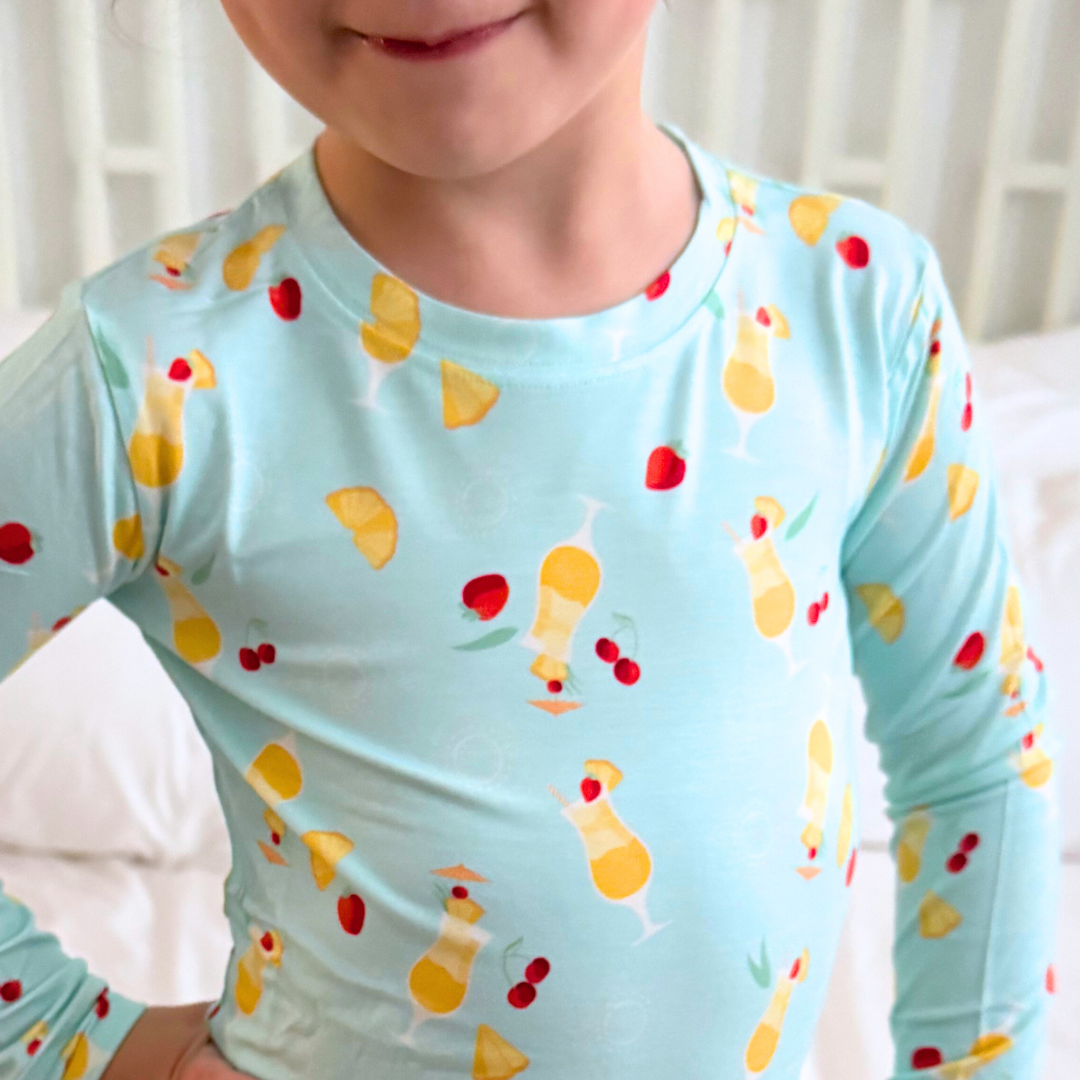 Miami Vice Fruit Smoothie Two-Piece Set