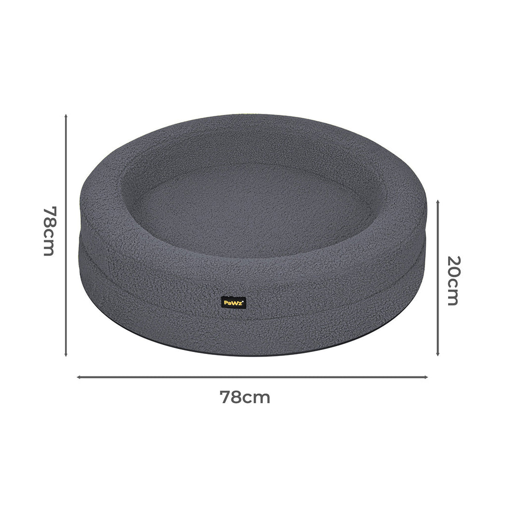 Pawz Pet Orthopedic Calming Bed Memory Foam Dog Sofa