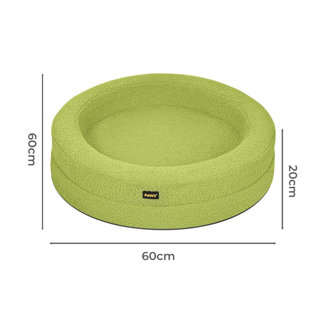 Pawz Pet Orthopedic Calming Bed Memory Foam Dog Sofa