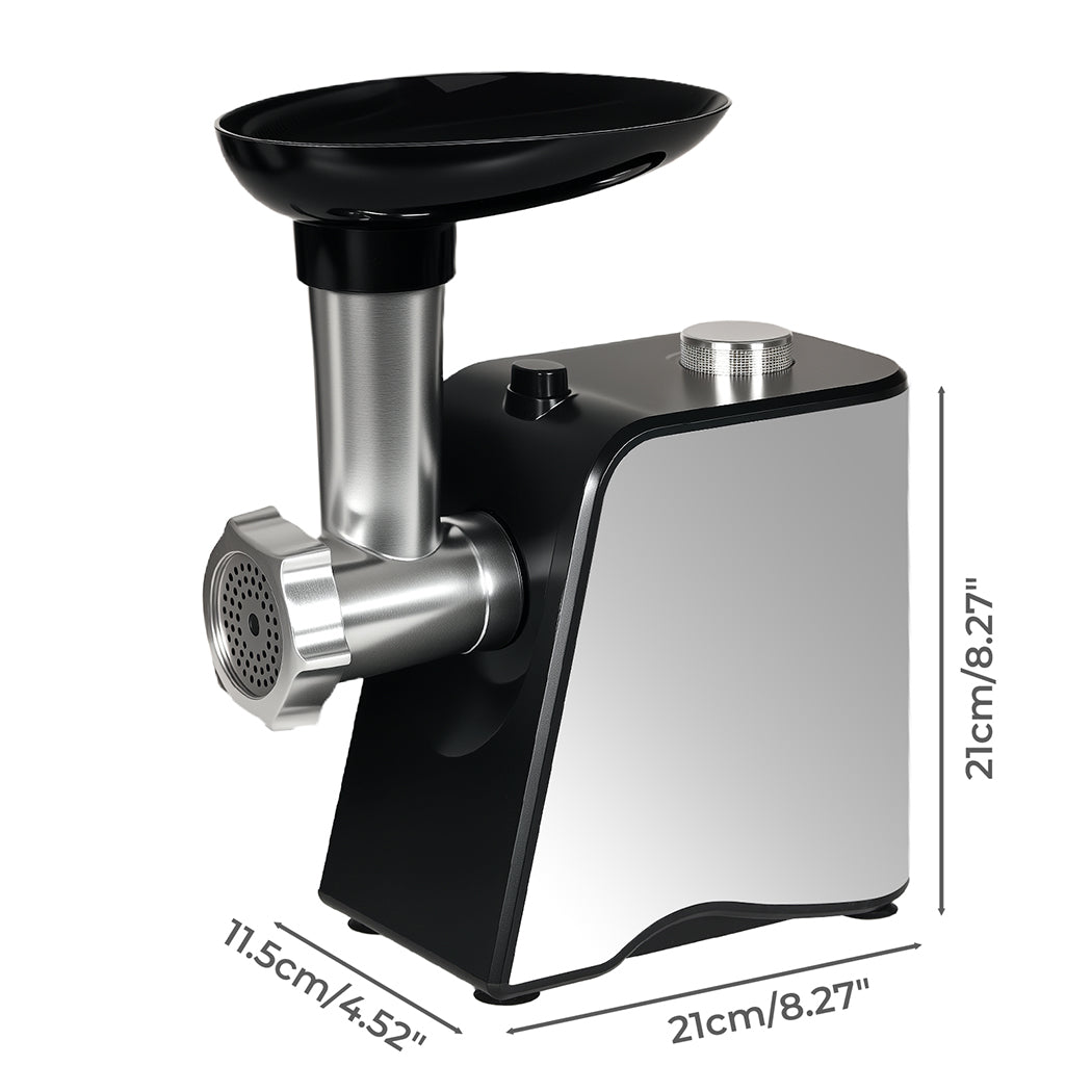 Spector  Electric Meat Grinder 2800W Sausage Stuffer Vegetable Slicer Kitchen