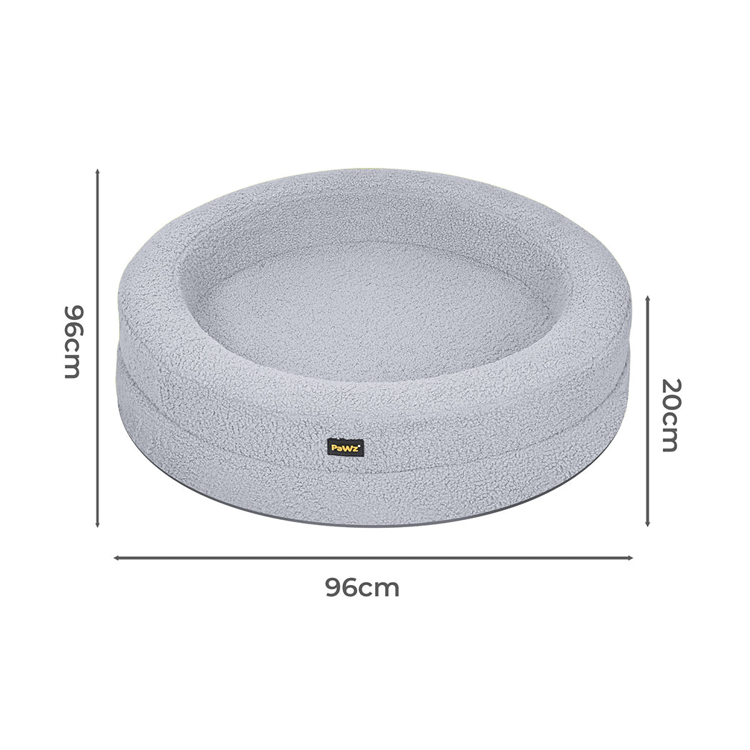 Pawz Pet Orthopedic Calming Bed Memory Foam Dog Sofa