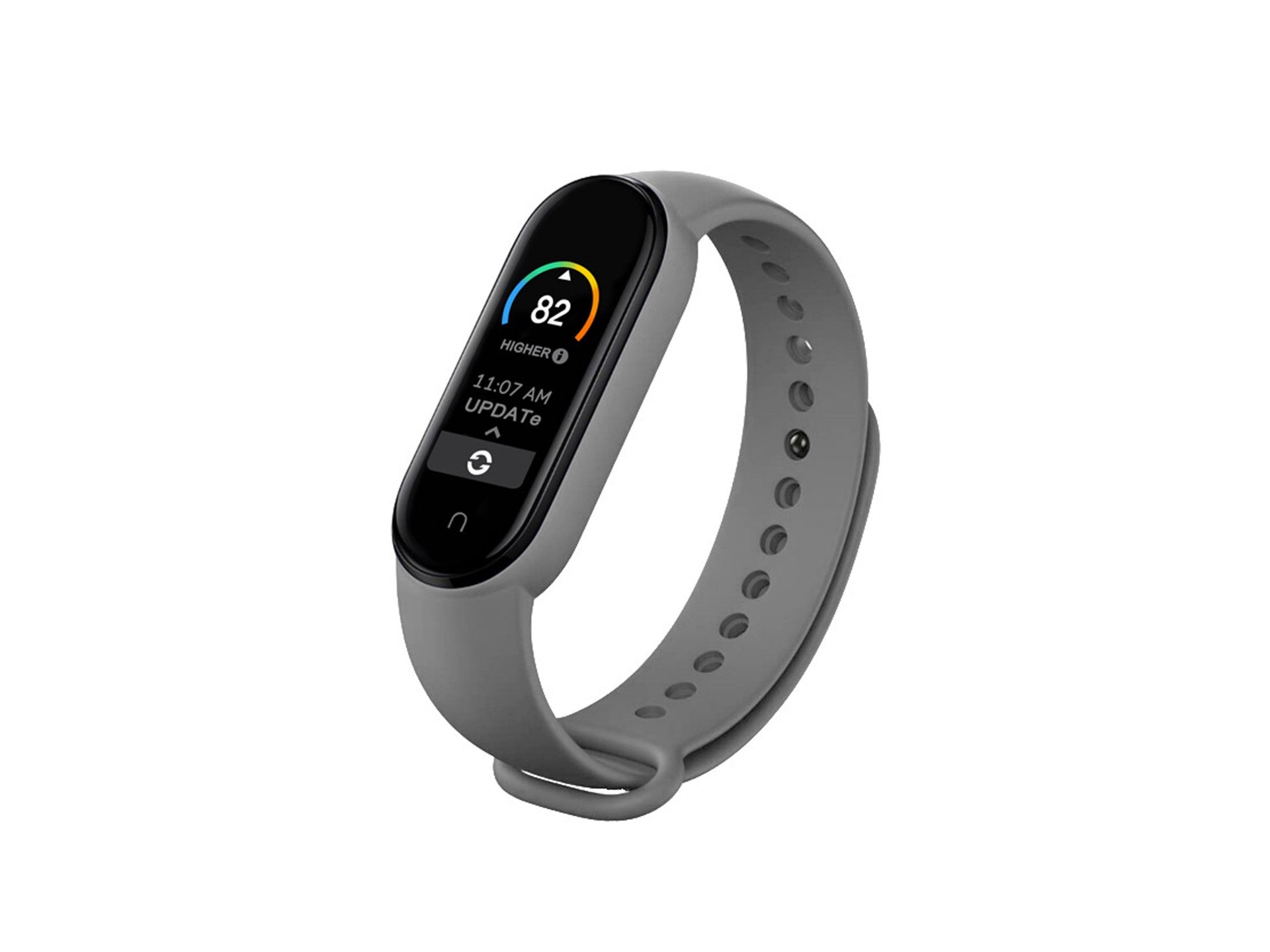 Techancy Bracelete De Silicone Cinzenta KC2104, Compatível Com A Mi3/4 Smart Band, Material De Silicone, Macio E Confortável.