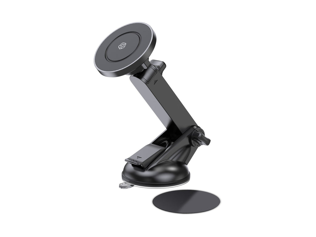 Techancy Suporte Magnético Para Telemóvel Preto Ti2327, Compatível Com Magsafe, Rotação De 360°, Ventosas Ajustáveis