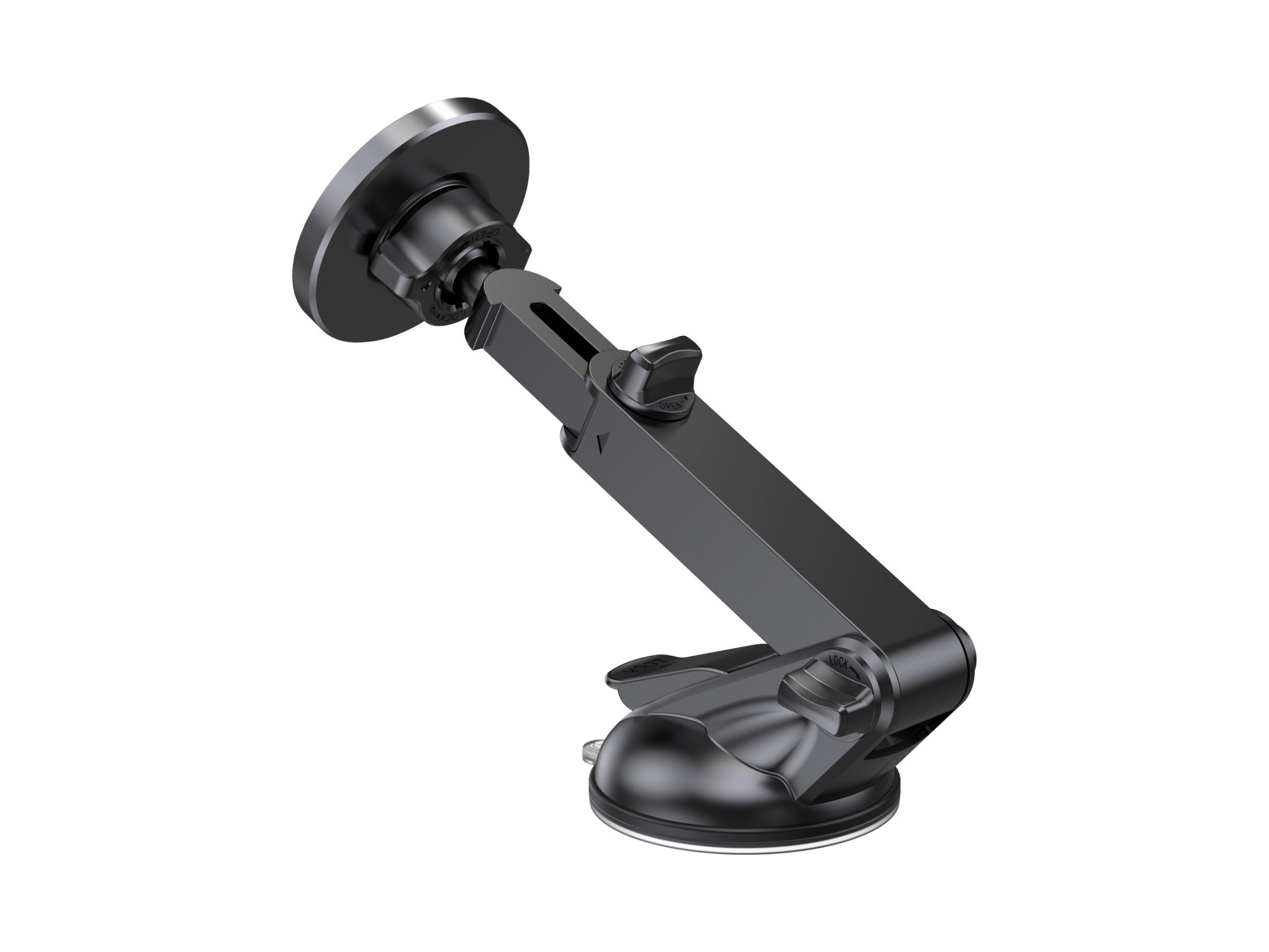 Techancy Suporte Magnético Para Telemóvel Preto Ti2327, Compatível Com Magsafe, Rotação De 360°, Ventosas Ajustáveis
