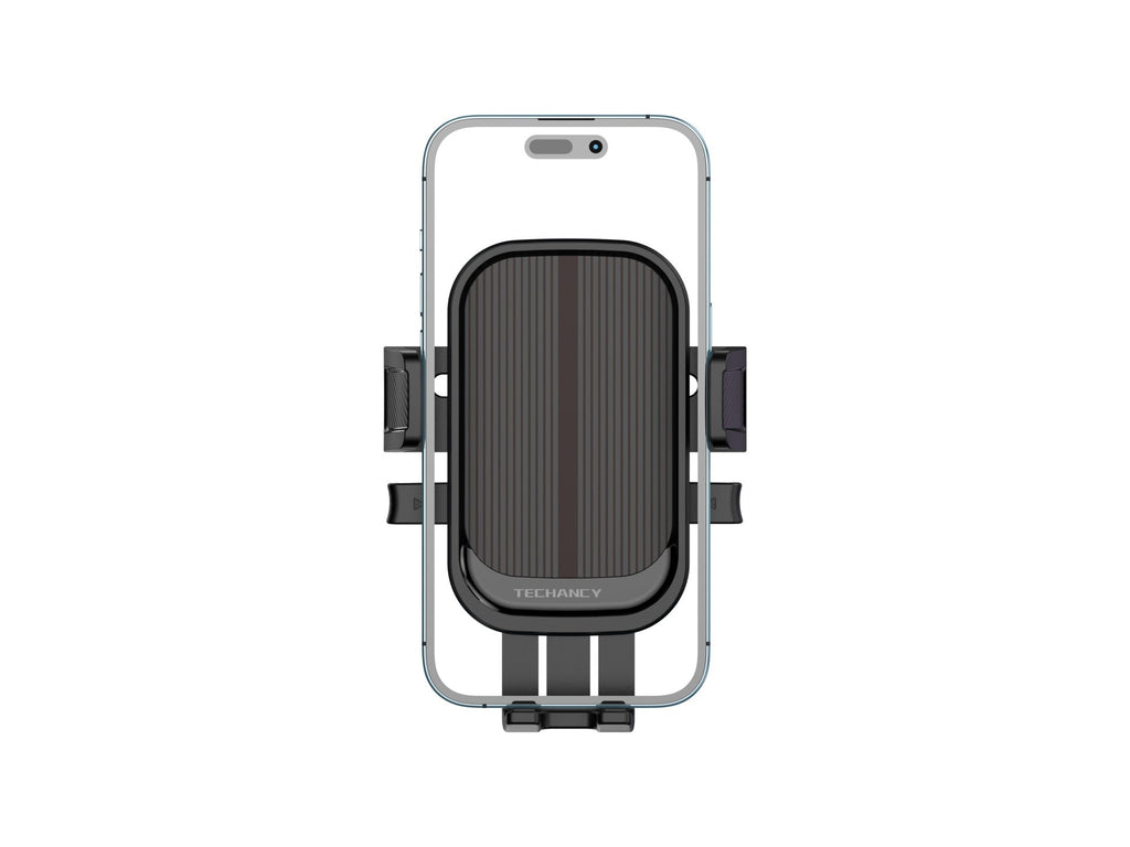 Techancy Suporte Para Telemóvel Para Automóvel Ti2318 Preto, 4,0-7,2 Polegadas, Suporte Para Ventosa, Bloqueio Com Um Toque