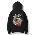 KH9008 Yin Yang Koi Embroidery Hoodie