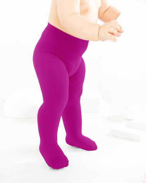 Kids Tights 60 Denier - Fuchsia