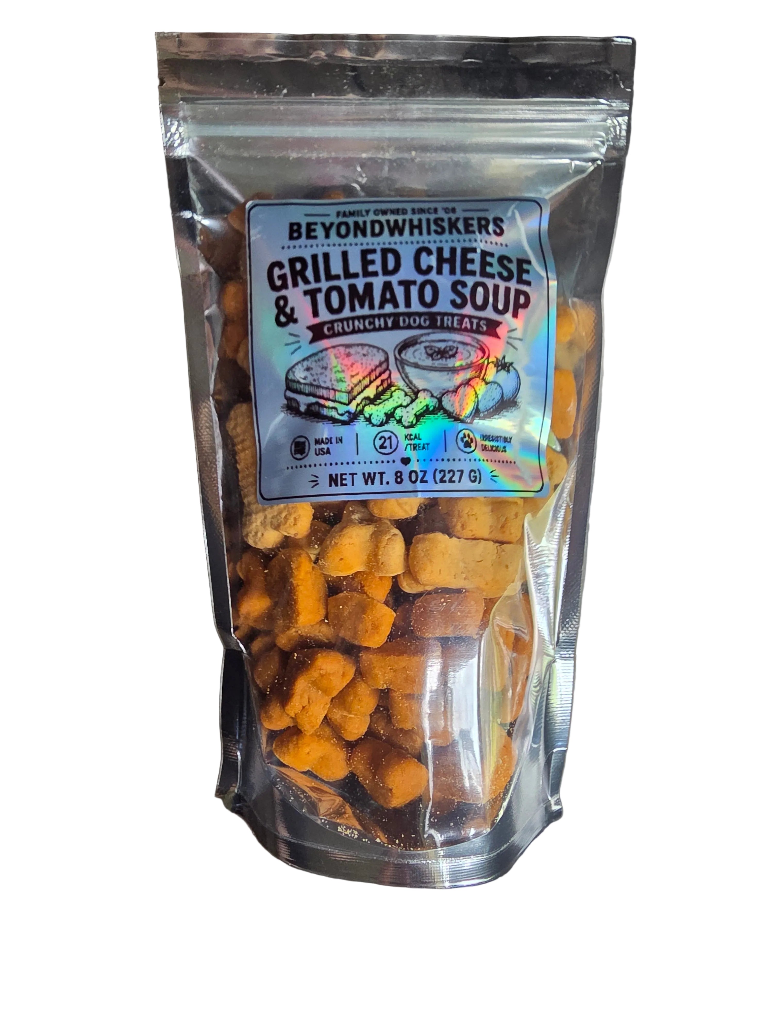 Grilled Cheese & Tomato Soup Crunchy Dog Treats | Made in USA