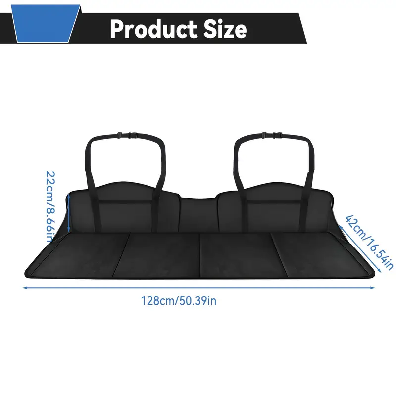 Car Back Seat Sleep Extender Gap Filler for SUV