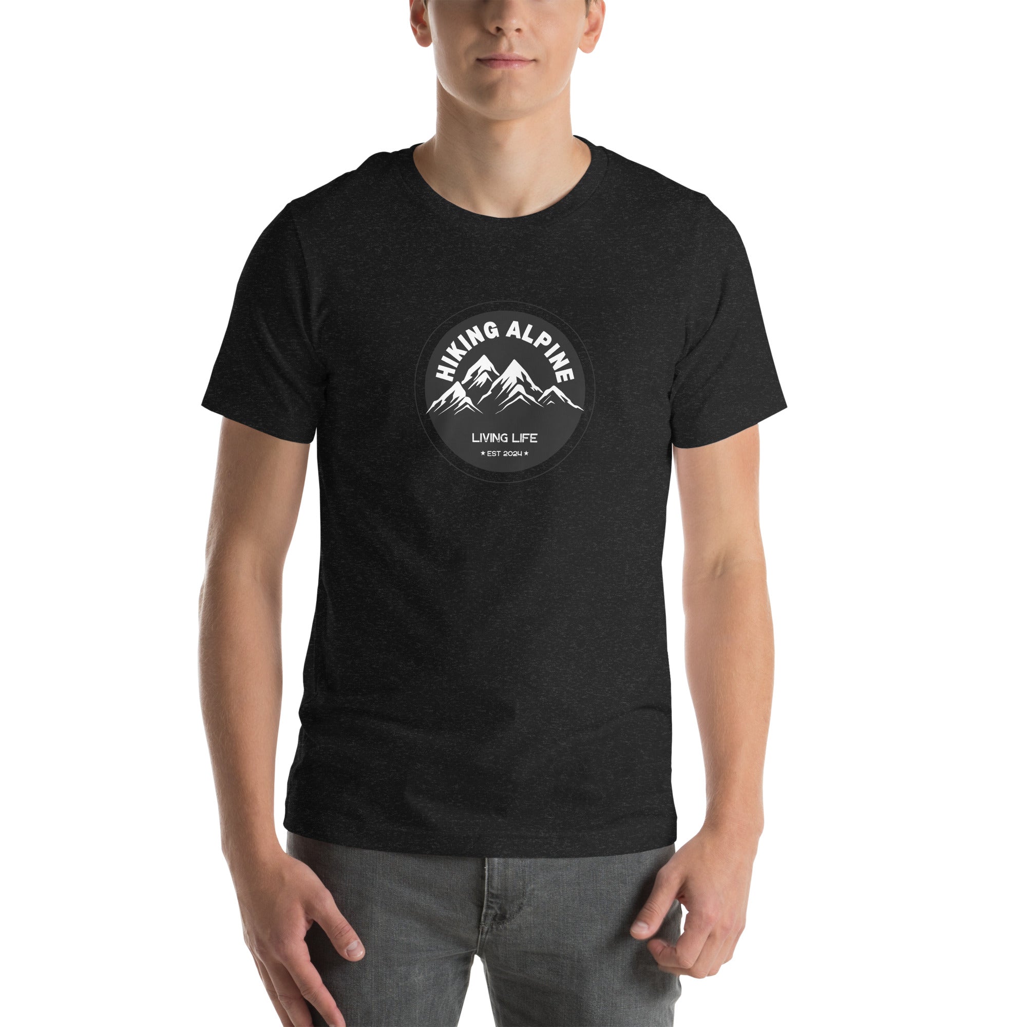 Hiking Alpine Mountains Unisex t-shirt
