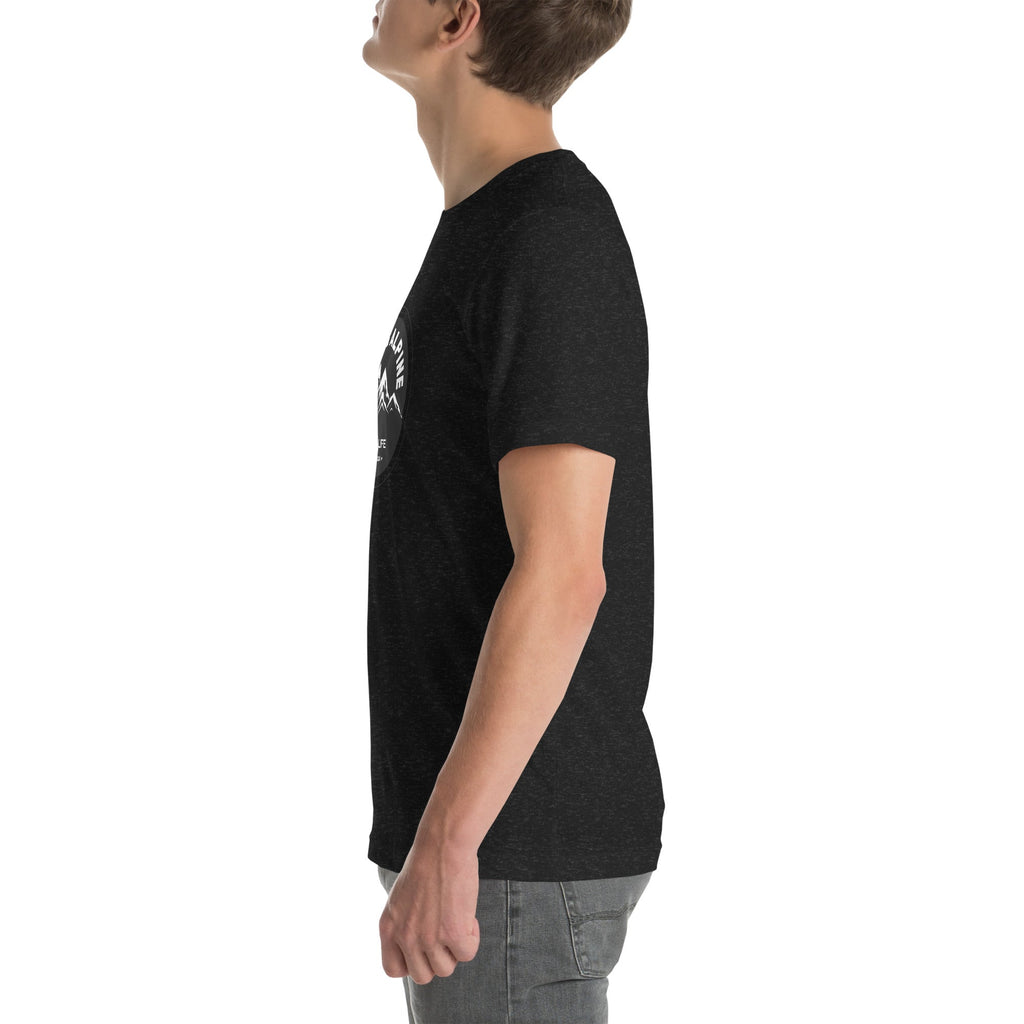 Hiking Alpine Mountains Unisex t-shirt