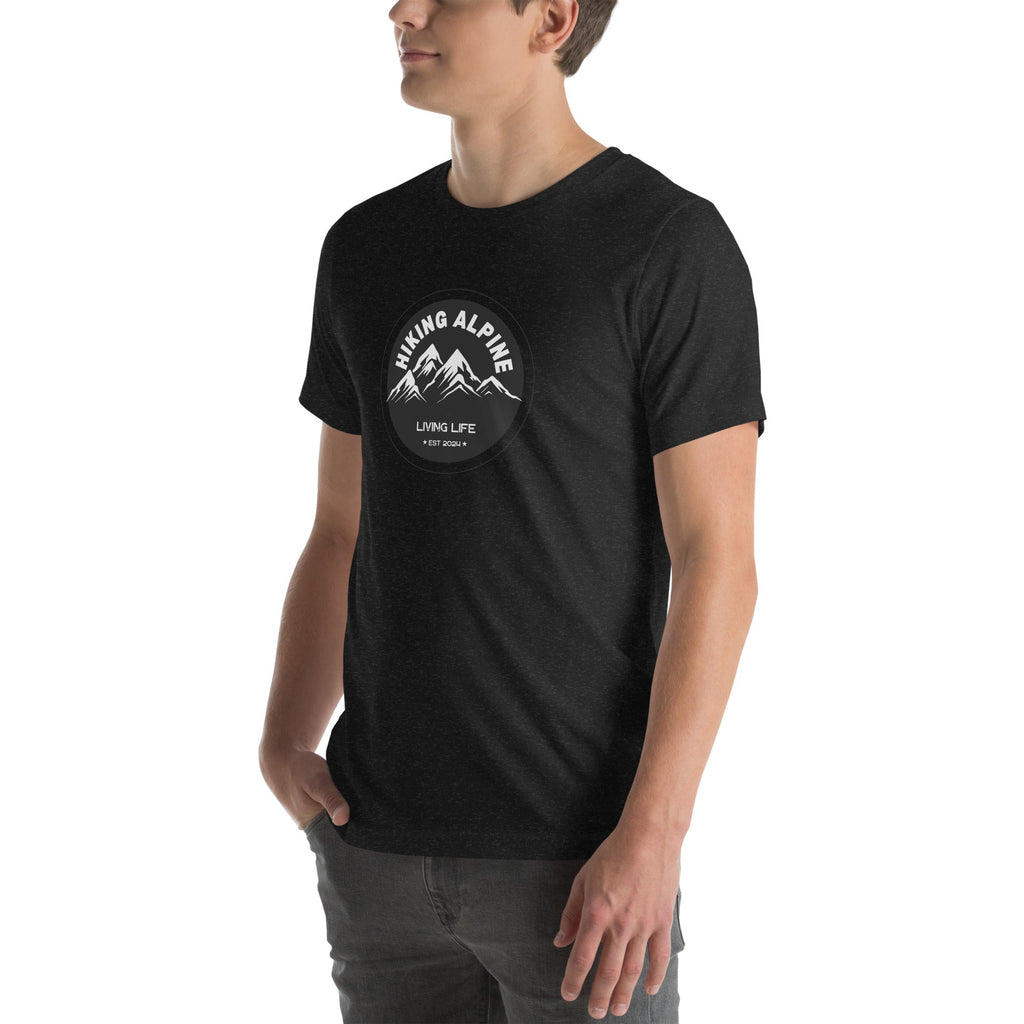 Hiking Alpine Mountains Unisex t-shirt
