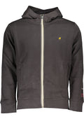 US GRAND MEN'S GRAY ZIP-UP SWEATSHIRT